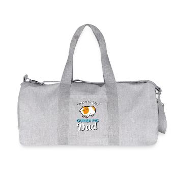 guinea pig - Recycled Canvas Sports Bag by Stanley/Stella - heather grey - Front