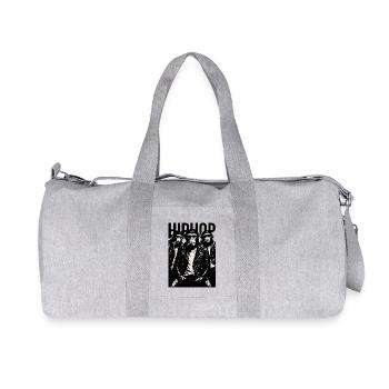 Hip Hop Monkeys Band - Sac de sport en toile recyclée Stanley/Stella - gris chiné - Devant