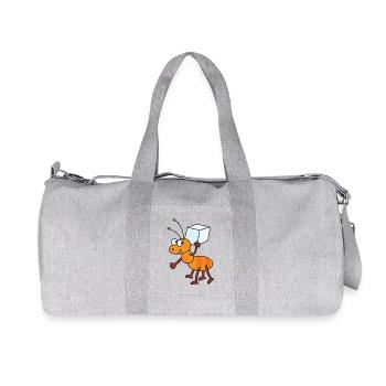 Ant sugar cubes sugar cubes sugar - Recycled Canvas Sports Bag by Stanley/Stella - heather grey - Front