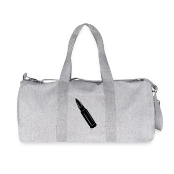 Balle - Sac de sport en toile recyclée Stanley/Stella - gris chiné - Devant
