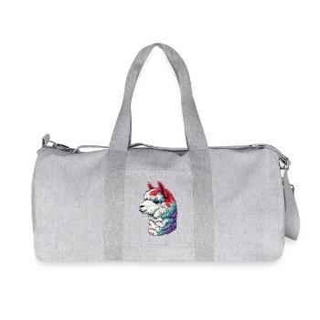 Alpaca - Recycled Canvas Sports Bag by Stanley/Stella - heather grey - Front
