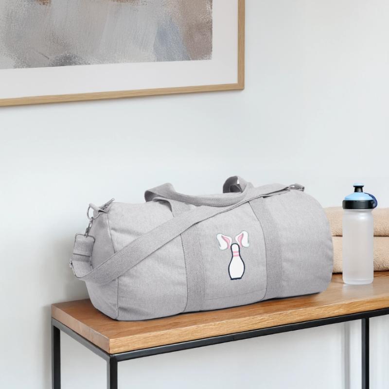 Bowling Easter Easter Bunny Ears Recycled Canvas Sports Bag by Stanley/Stella