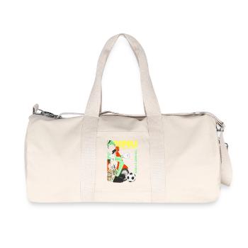 Naples Street culture - Sac de sport en toile recyclée Stanley/Stella - blanc naturel - Devant