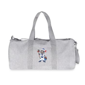Matrosen Robbe Ahoi - Recycelte Canvas-Sporttasche von Stanley/Stella - Grau meliert - Vorne