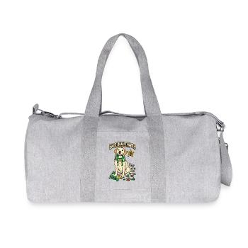 Gassi-Beauftragter - Recycelte Canvas-Sporttasche von Stanley/Stella - Grau meliert - Vorne