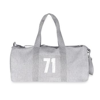 Vintage 71 Limited Edition - Recycled Canvas Sports Bag by Stanley/Stella - heather grey - Front