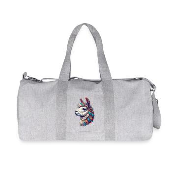 Alpaca - Recycled Canvas Sports Bag by Stanley/Stella - heather grey - Front