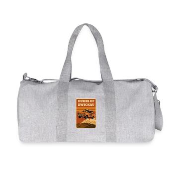 Dukes of Zwickau - Recycelte Canvas-Sporttasche von Stanley/Stella - Grau meliert - Vorne