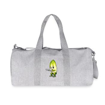 Chicory vegetables - Recycled Canvas Sports Bag by Stanley/Stella - heather grey - Front