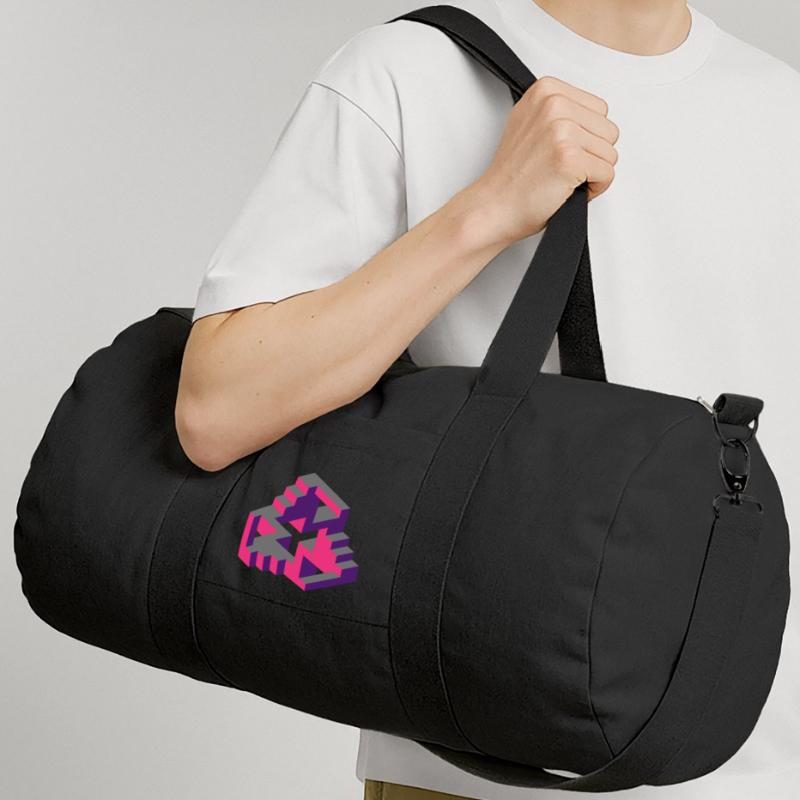 Impossible Figures 77B Recycled Canvas Sports Bag by Stanley/Stella