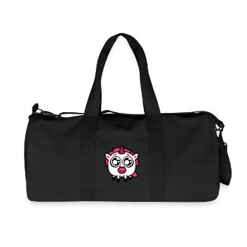 Glupschi Einhorn - Recycelte Canvas-Sporttasche von Stanley/Stella - Schwarz - Vorne