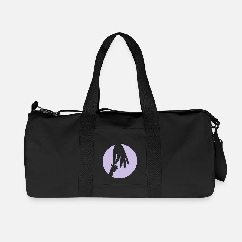 hand reach - Recycelte Canvas-Sporttasche von Stanley/Stella - Schwarz