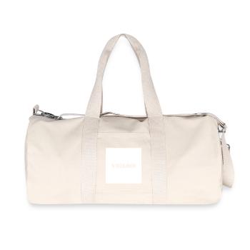 S'DIZAJNER - Recycled Canvas Sports Bag by Stanley/Stella - natural - Front