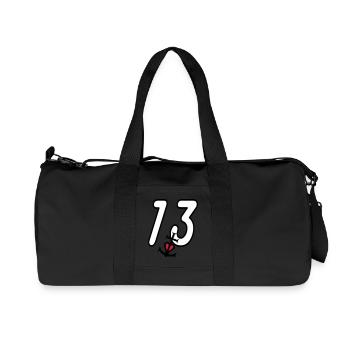 Bouches du rhone 13 camargaise cross - Recycled Canvas Sports Bag by Stanley/Stella - black - Front