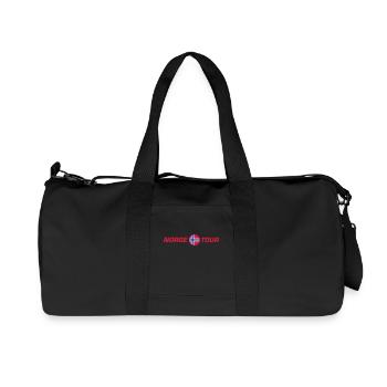 Circuit en Norvège - Sac de sport en toile recyclée Stanley/Stella - noir - Devant