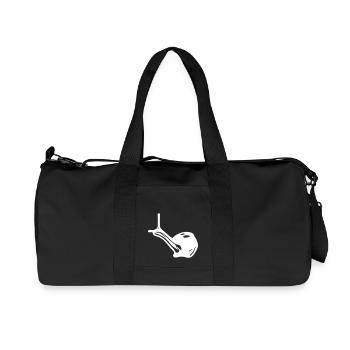 snail - Recycled Canvas Sports Bag by Stanley/Stella - black - Front