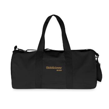 Diätassistent / Diätetik / Regime / Ernährung - Recycelte Canvas-Sporttasche von Stanley/Stella - Schwarz - Vorne