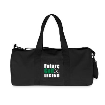 Gulf - Recycled Canvas Sports Bag by Stanley/Stella - black - Front