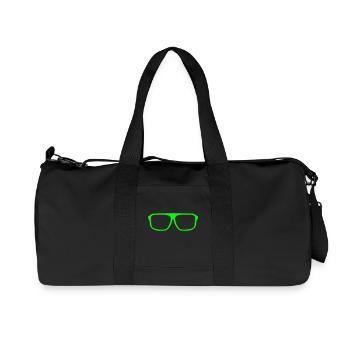 Lunettes - Sac de sport en toile recyclée Stanley/Stella - noir - Devant