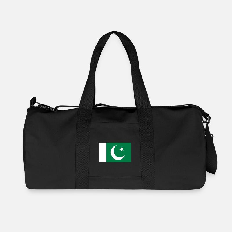 Drapeau du Pakistan - Sac de sport en toile recyclée Stanley/Stella - noir
