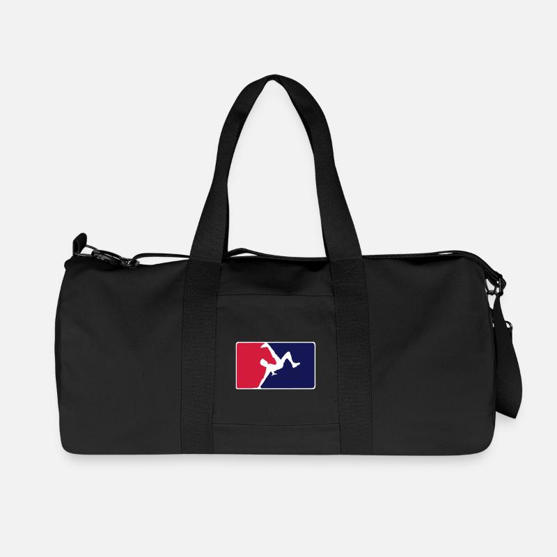 Fußball - Recycelte Canvas-Sporttasche von Stanley/Stella - Schwarz