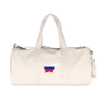 Slovenia - Recycled Canvas Sports Bag by Stanley/Stella - natural - Front