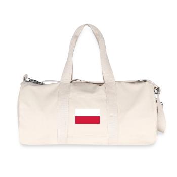 polen - Recycled Canvas Sports Bag by Stanley/Stella - natural - Front