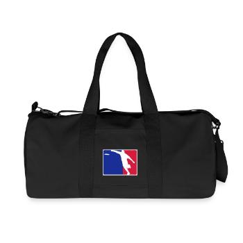 discgolf - Recycelte Canvas-Sporttasche von Stanley/Stella - Schwarz - Vorne