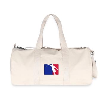 discgolf - Recycelte Canvas-Sporttasche von Stanley/Stella - Naturweiß - Vorne