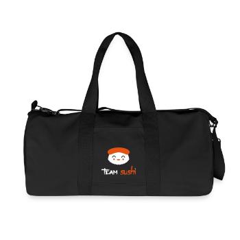 sushi - Sac de sport en toile recyclée Stanley/Stella - noir - Devant
