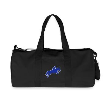 Jumping horse - Recycled Canvas Sports Bag by Stanley/Stella - black - Front