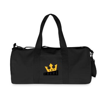 Frère Frangin Frere Naissance Bébé Frérot - Sac de sport en toile recyclée Stanley/Stella - noir - Devant
