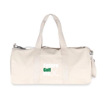 Golfe - Sac de sport en toile recyclée Stanley/Stella - blanc naturel - Devant