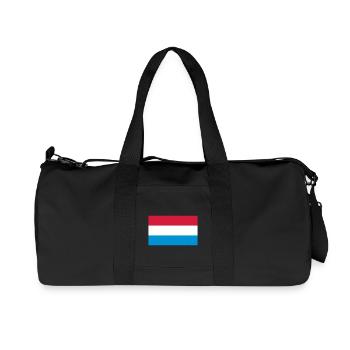 Drapeau national de la Hollande - Sac de sport en toile recyclée Stanley/Stella - noir - Devant