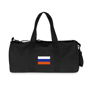 drapeau Russe - Sac de sport en toile recyclée Stanley/Stella - noir - Devant