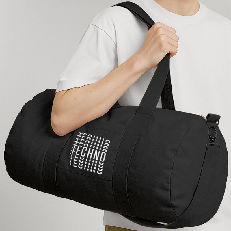 TECHNO TECHNO TECHNO Recycelte Canvas-Sporttasche von Stanley/Stella