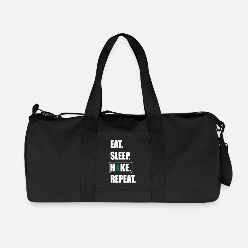 wandern - Recycelte Canvas-Sporttasche von Stanley/Stella - Schwarz