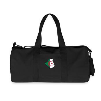 Algérie - Sac de sport en toile recyclée Stanley/Stella - noir - Devant