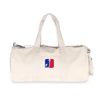 Fishing Sport - Sac de sport en toile recyclée Stanley/Stella - blanc naturel - Devant