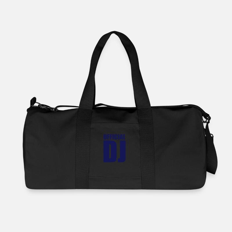 DJ - Recycelte Canvas-Sporttasche von Stanley/Stella - Schwarz