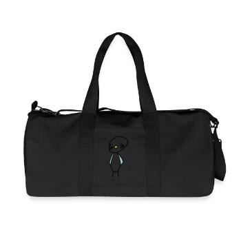 Bird / Chick / Oiseau / Vogel / Baby / Birth [A] - Recycled Canvas Sports Bag by Stanley/Stella - black - Front