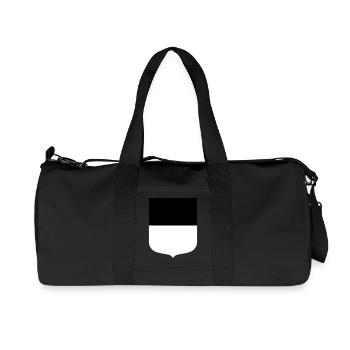 Ulm - Sac de sport en toile recyclée Stanley/Stella - noir - Devant