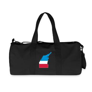 Matrosendenkmal - Recycelte Canvas-Sporttasche von Stanley/Stella - Schwarz - Vorne