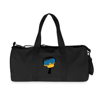 dj_duck - Sac de sport en toile recyclée Stanley/Stella - noir - Devant