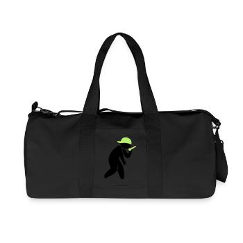 Hiphop Rapper (2c)++2013 - Recycled Canvas Sports Bag by Stanley/Stella - black - Front