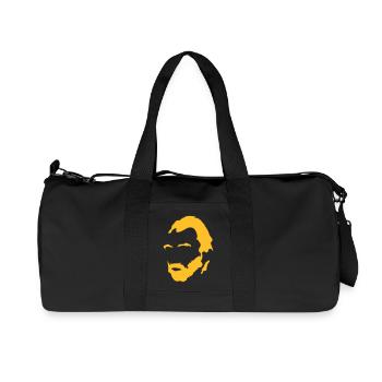 Vincent Van Gogh Beard - Recycelte Canvas-Sporttasche von Stanley/Stella - Schwarz - Vorne