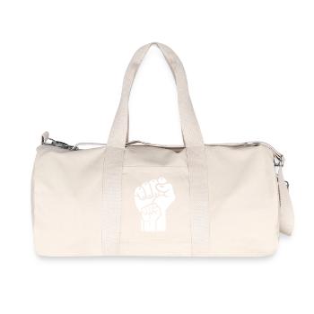 faust 2 - Recycelte Canvas-Sporttasche von Stanley/Stella - Naturweiß - Vorne