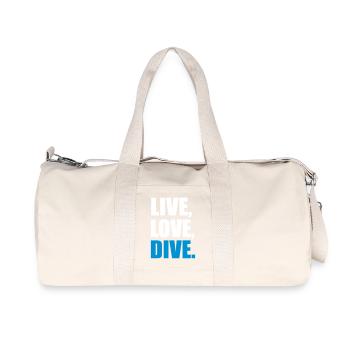 dive - Recycled Canvas Sports Bag by Stanley/Stella - natural - Front