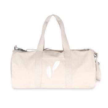 feathers - Recycled Canvas Sports Bag by Stanley/Stella - natural - Front
