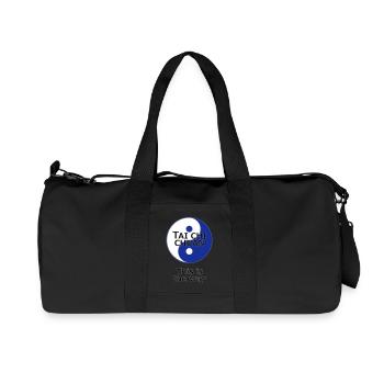 Tai Chi Chuan This is the way Yin Yang Taiji Vekto - Recycelte Canvas-Sporttasche von Stanley/Stella - Schwarz - Vorne